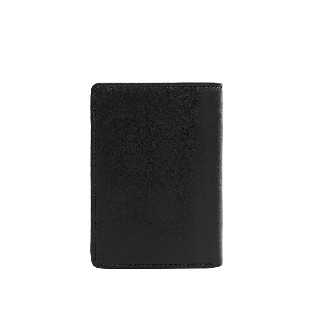 13 Black Leather Bi-Fold Wallet - Image 6