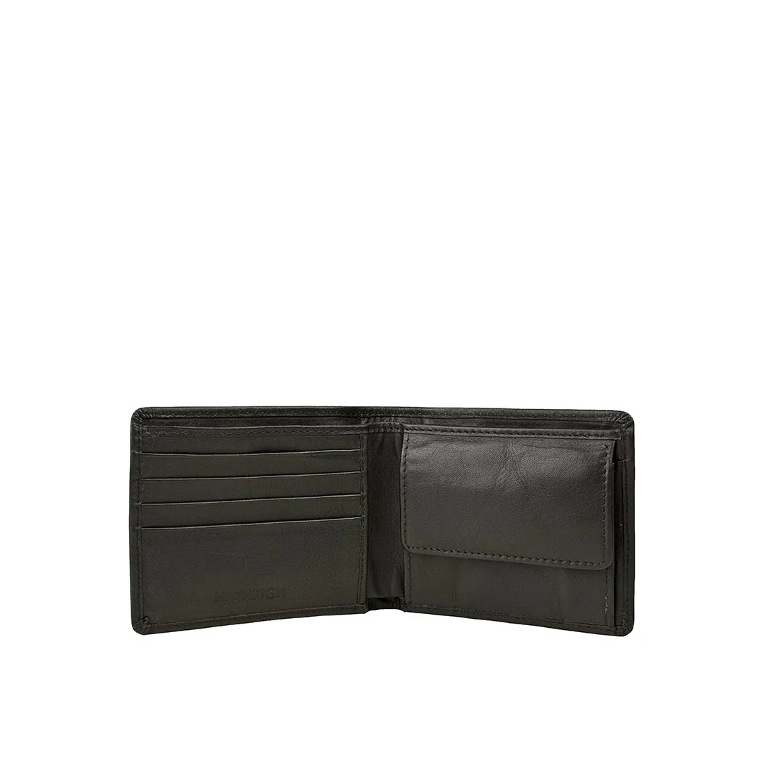 30 Black Leather Bi-Fold Wallet - Image 3
