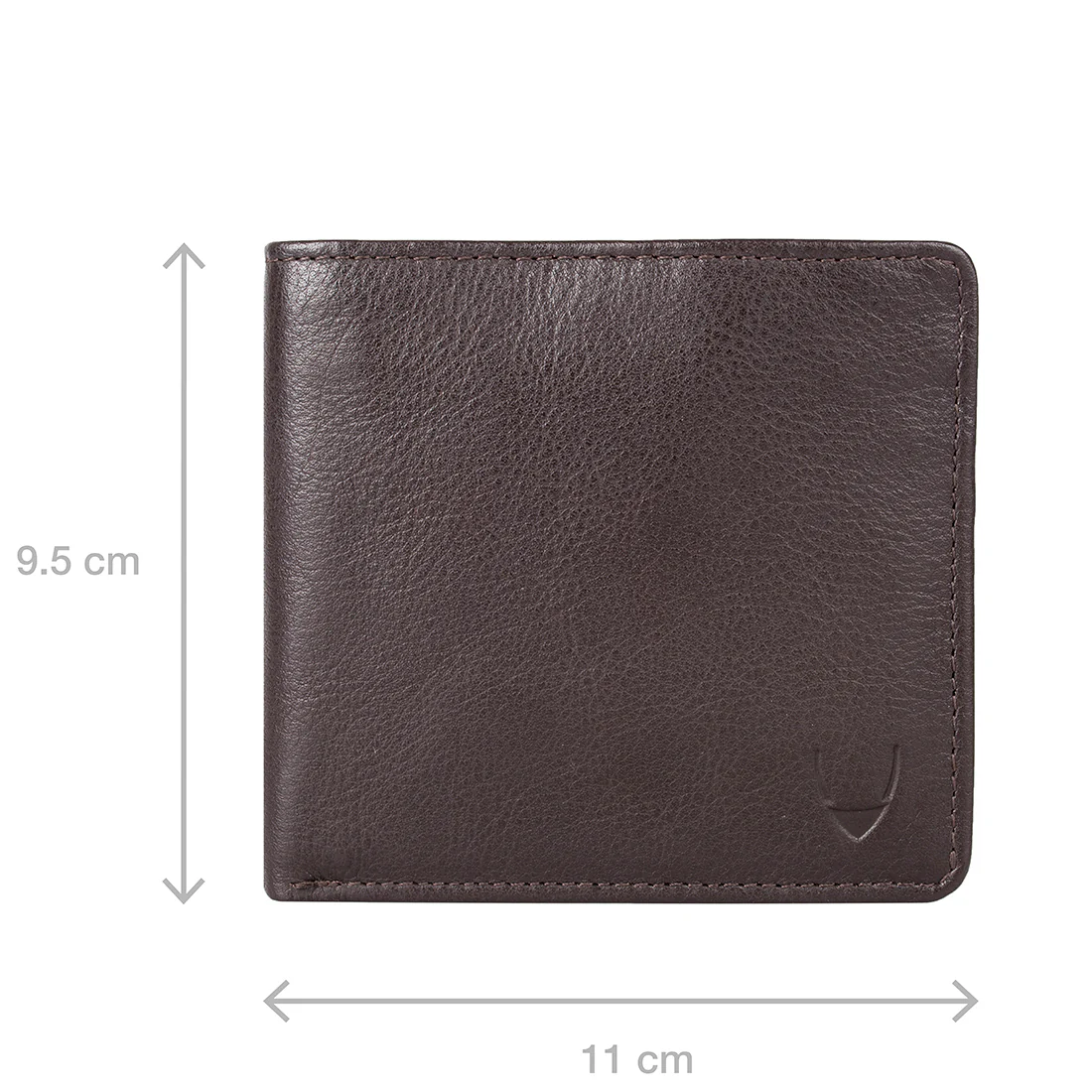 17 Brown Leather Bi-Fold Wallet - Image 2