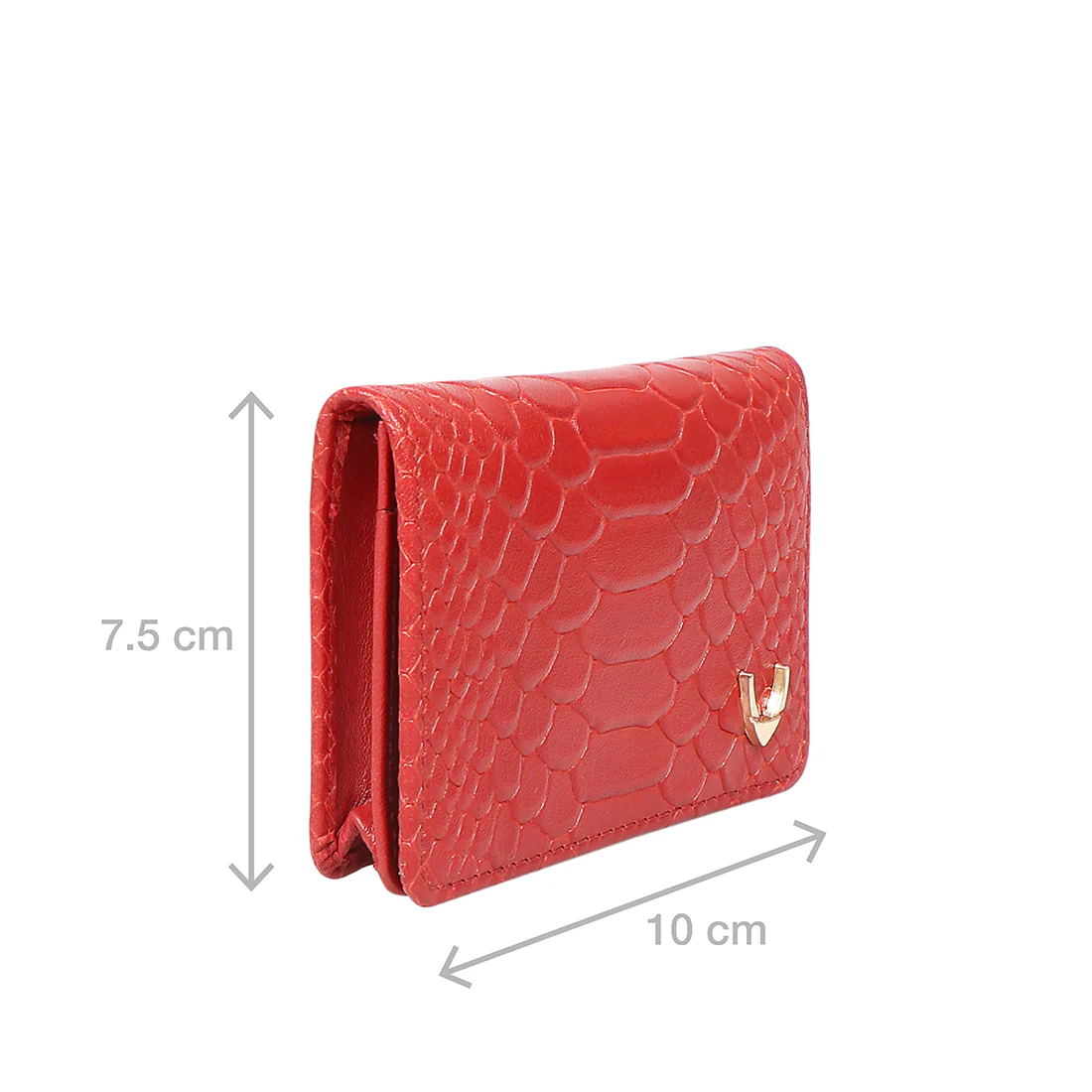 20 Red Leather Card Holder - Image 4