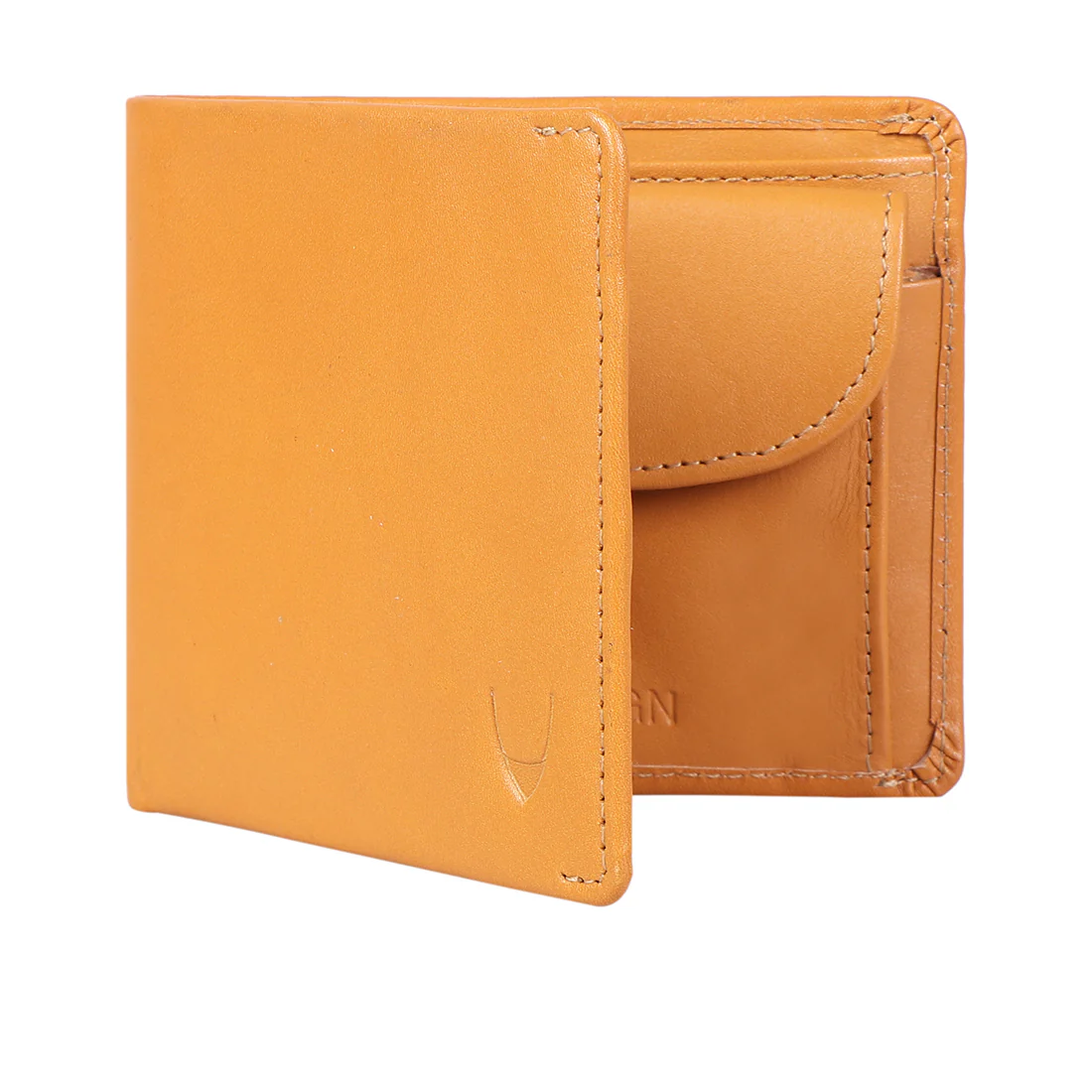 215010 Brown Leather Bi-Fold Wallet - Image 2
