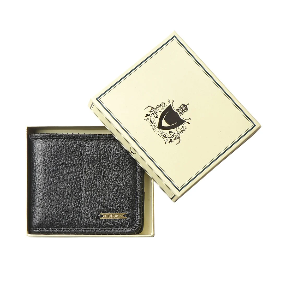 247-2020 Black Leather Bi-Fold Wallet - Image 7