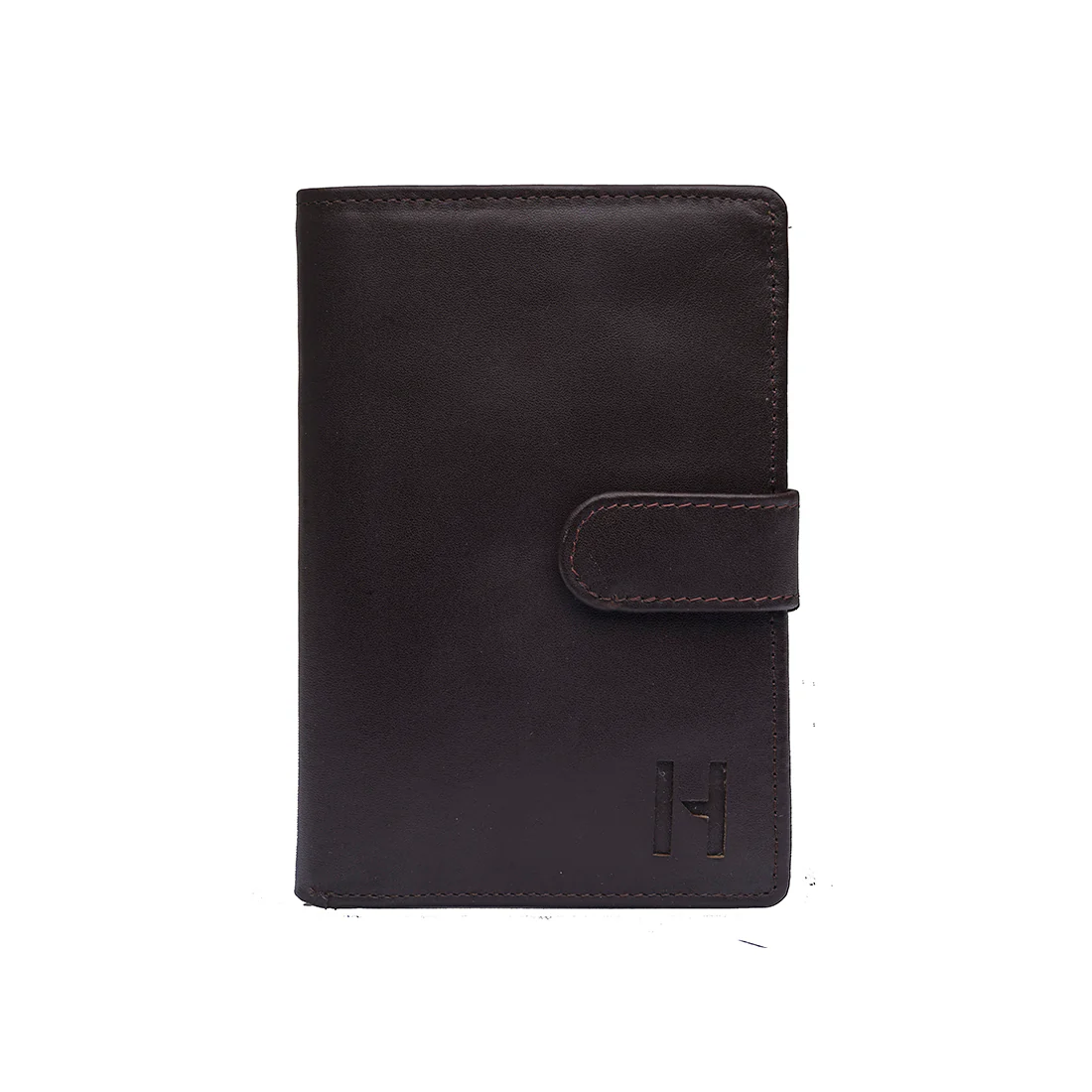 254-Ph Brown Leather Passport Holder