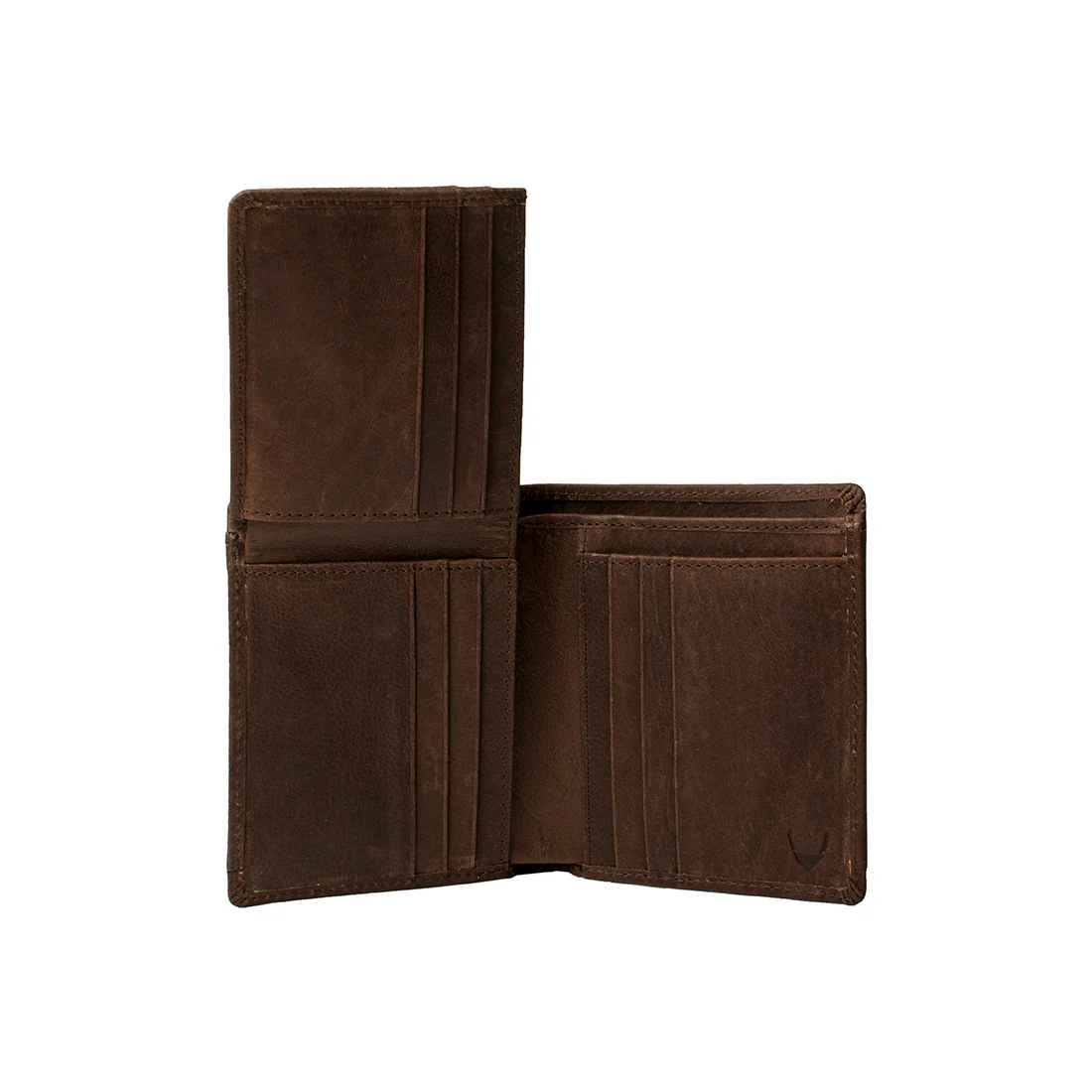 266-144B Brown Leather Bi-Fold Wallet - Image 3