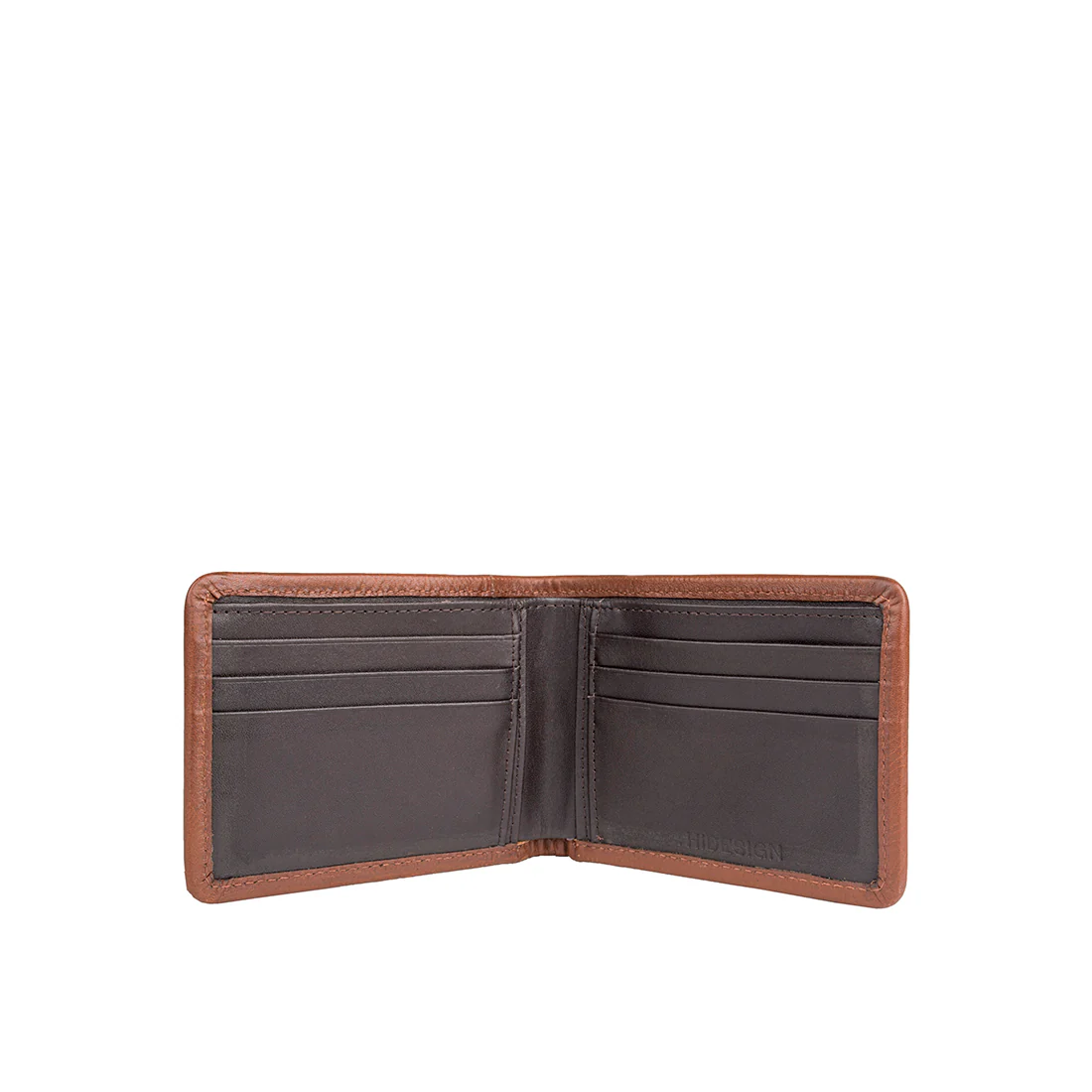 267-017A Tan Leather Bi-Fold Wallet - Image 2