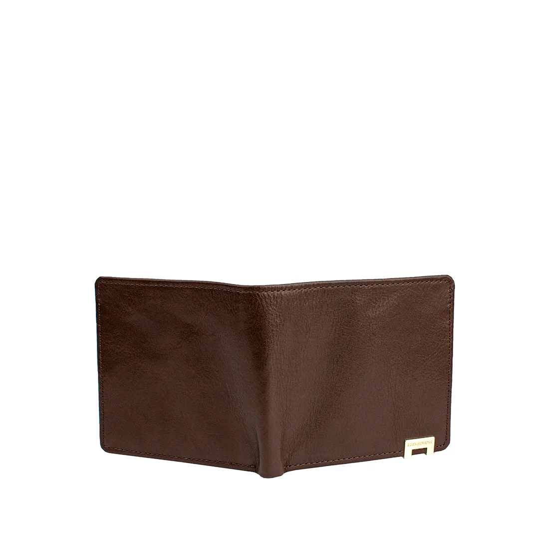 268-017 Brown Leather Bi-Fold Wallet - Image 3