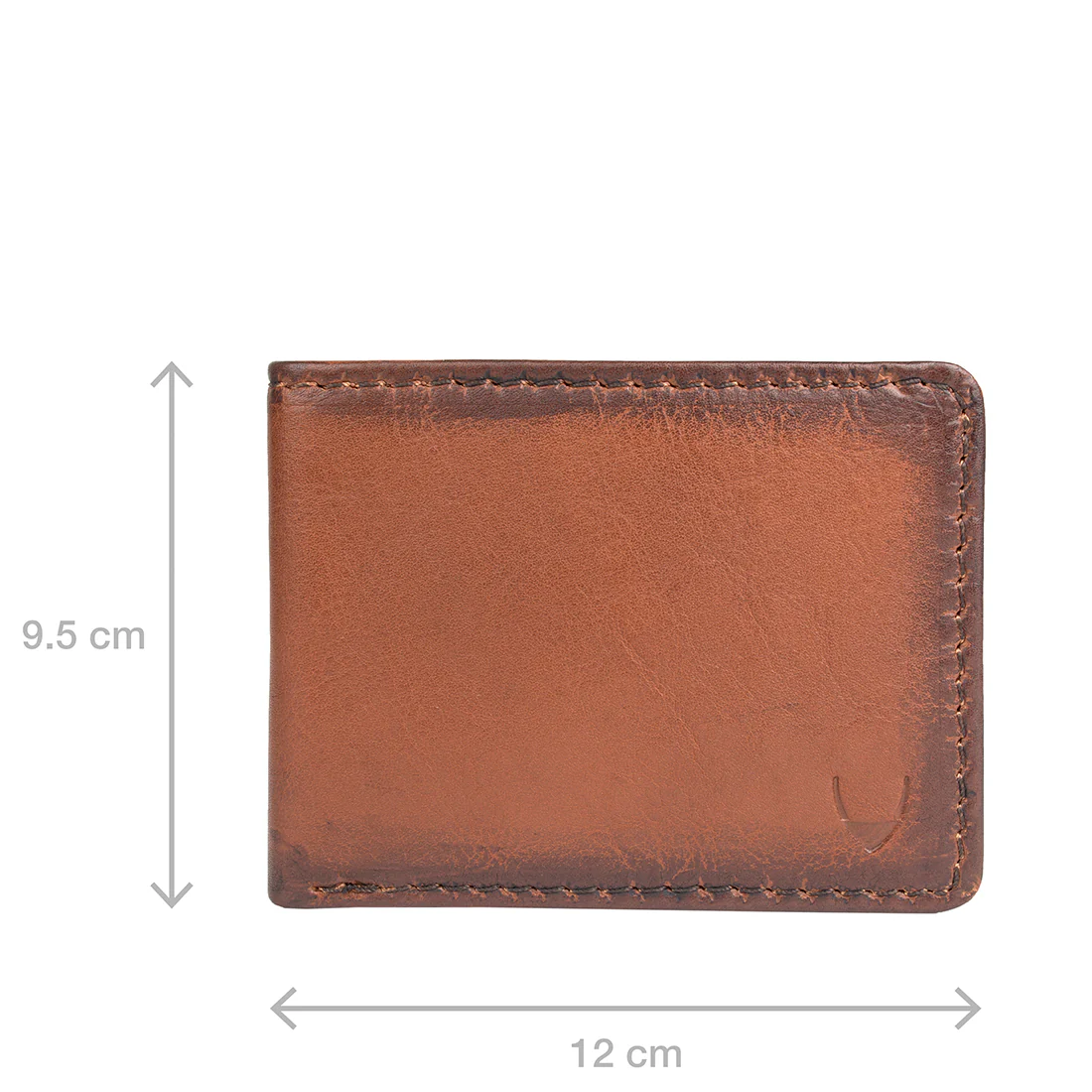 269-017A  Tan Leather Bi-Fold Wallet - Image 2