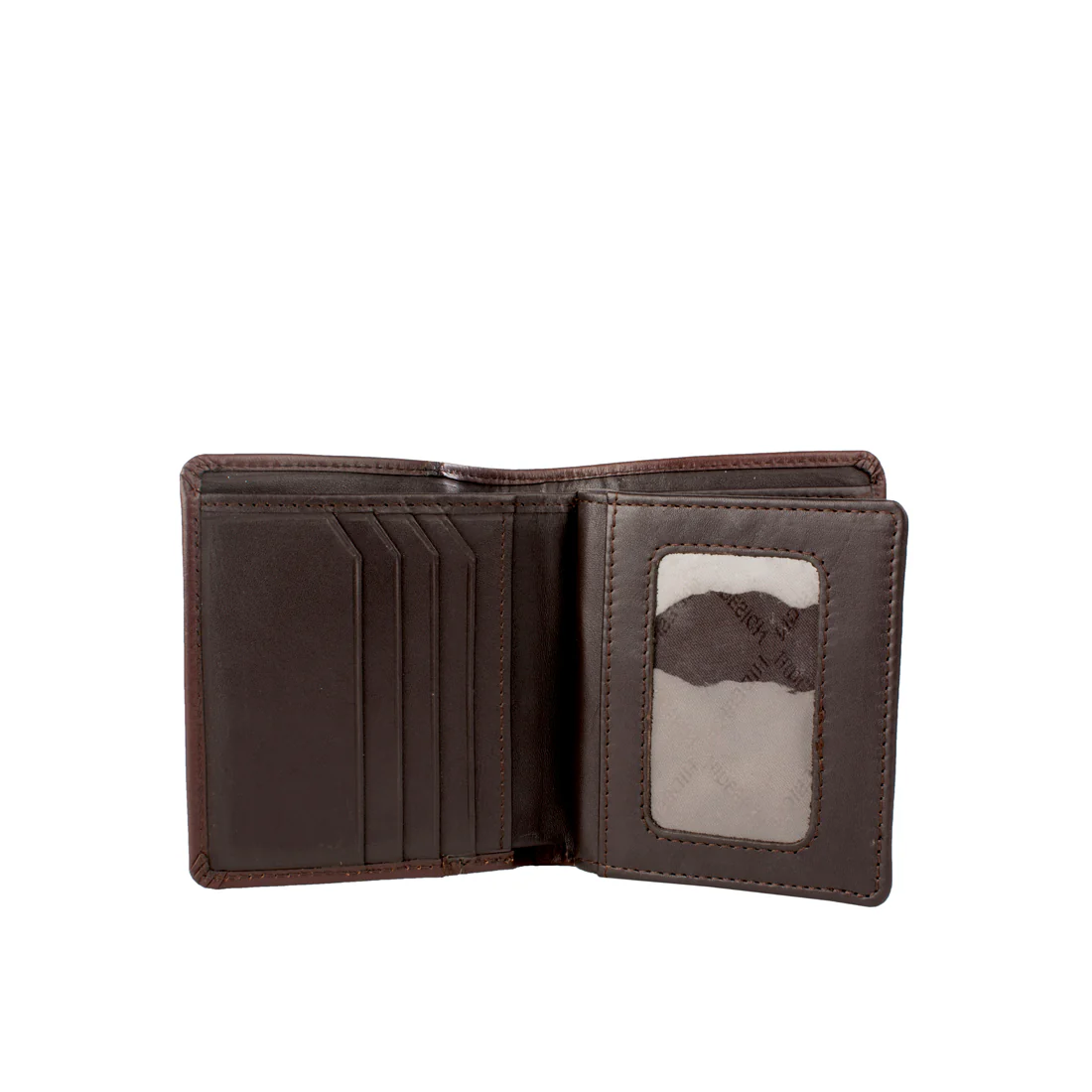 281-307  Brown Leather Bi-Fold Wallet - Image 5