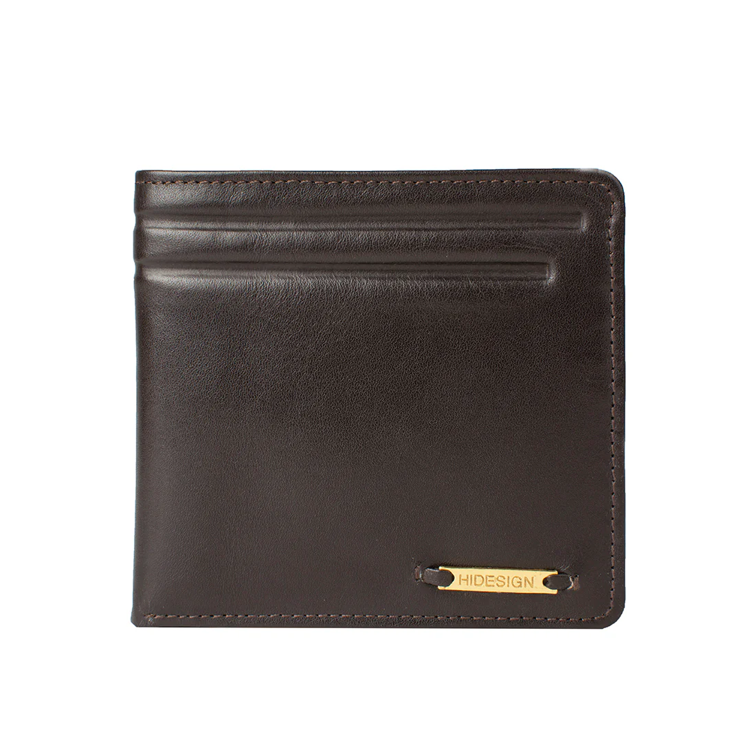 284-010F Brown Leather Bi-Fold Wallet