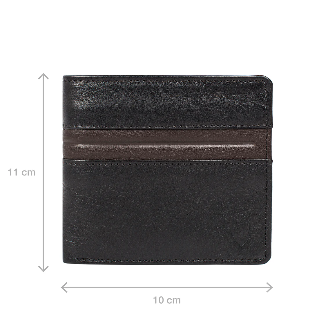 286-010F Black Leather Bi-Fold Wallet - Image 3