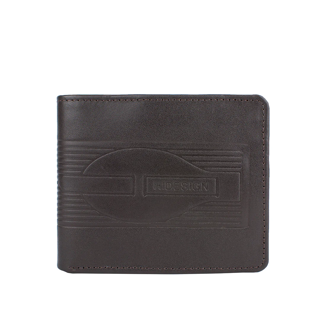 289-L107F Brown Leather Bi-Fold Wallet