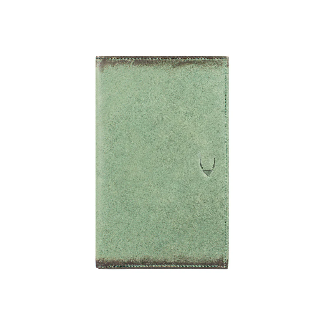 296-031F (Rf) Green Leather Passport Holder