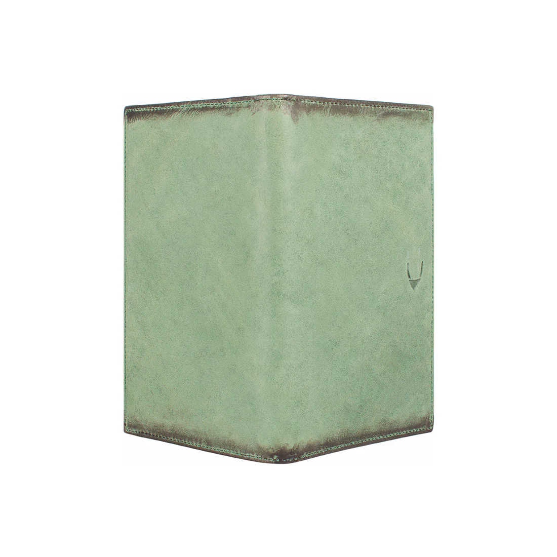 296-031F (Rf) Green Leather Passport Holder - Image 4