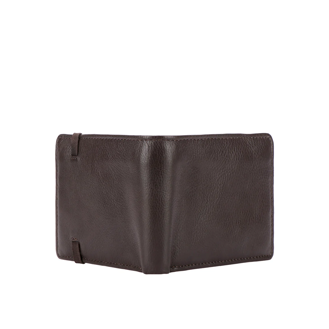 297-017  Brown Leather Bi-Fold Wallet - Image 5