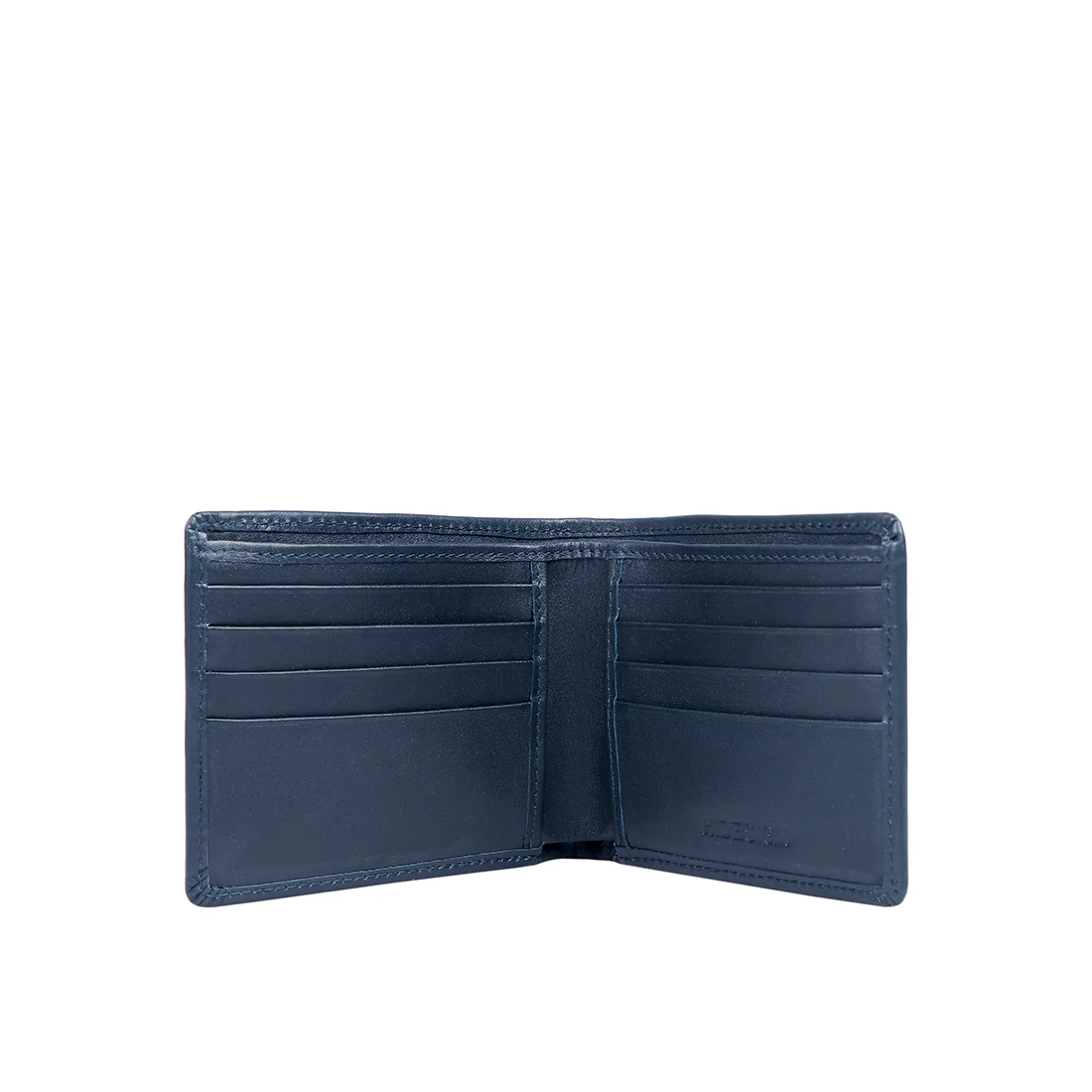 300-017 Blue Leather Bi-Fold Wallet - Image 2