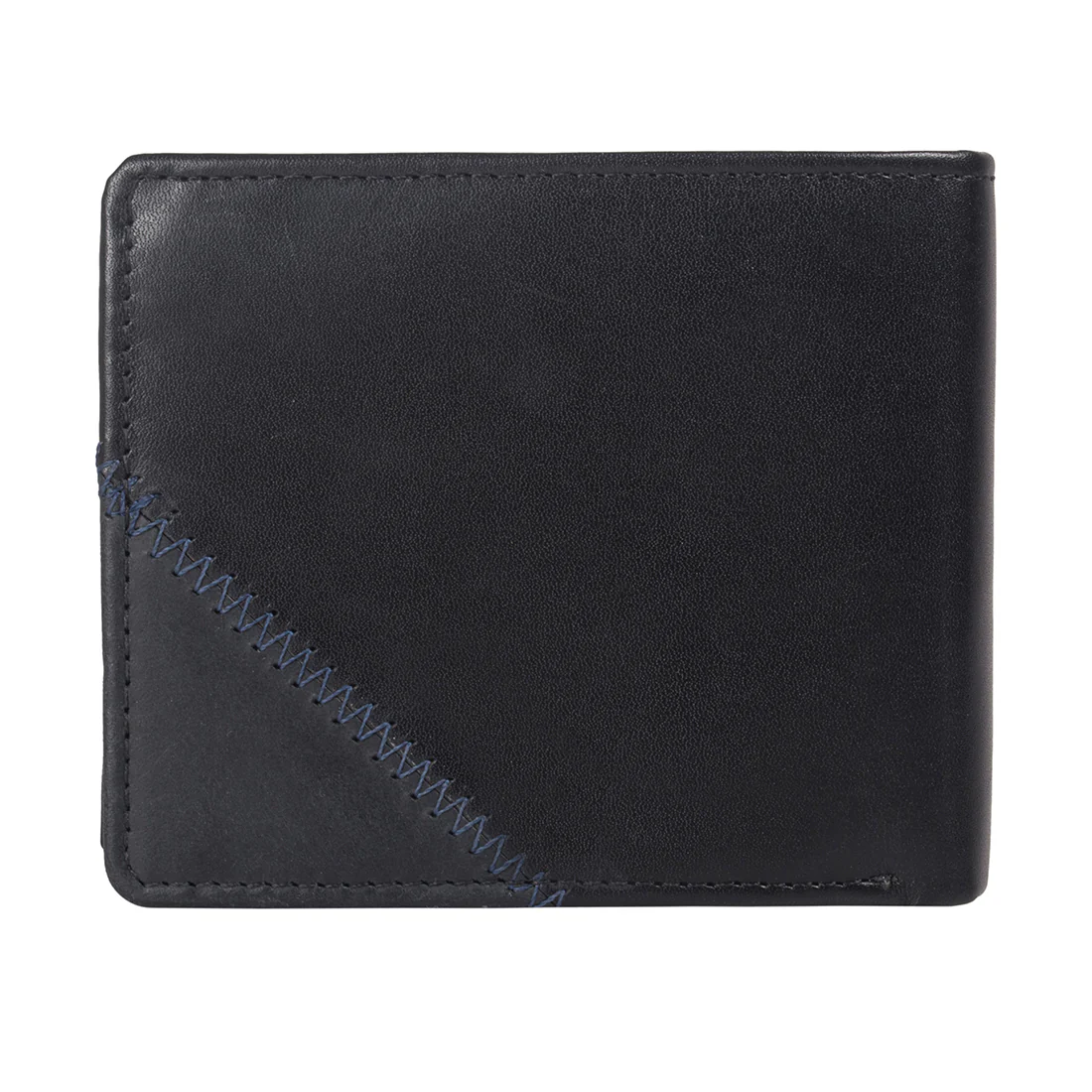 301-2020 Black Leather Bi-Fold Wallet - Image 5