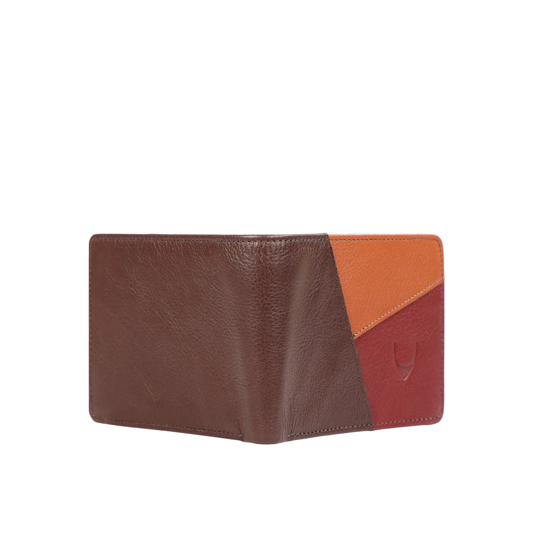 312-030  Brown Leather Bi-Fold Wallet - Image 4