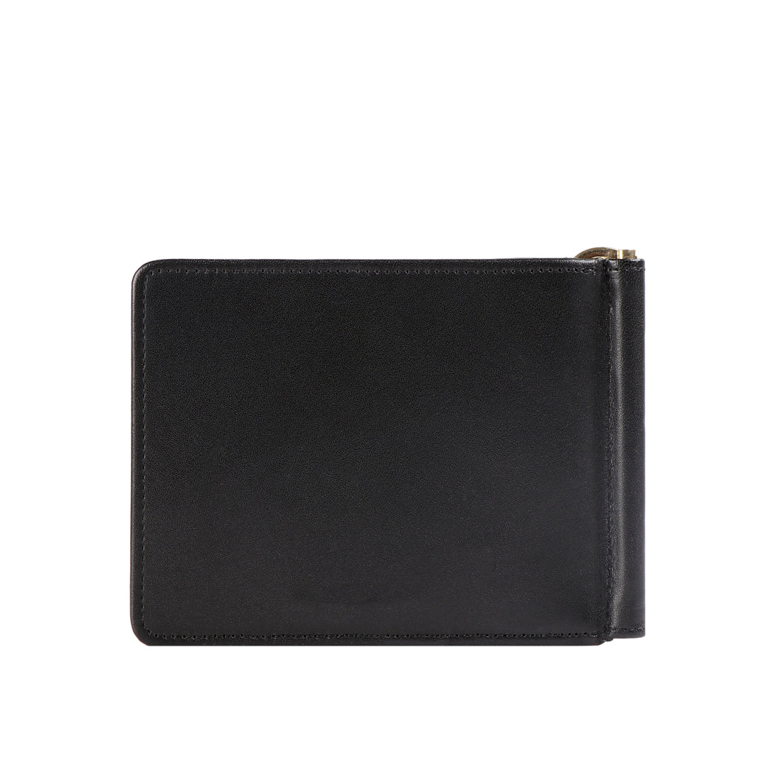 315 Mc Black Leather Money Clip - Image 6
