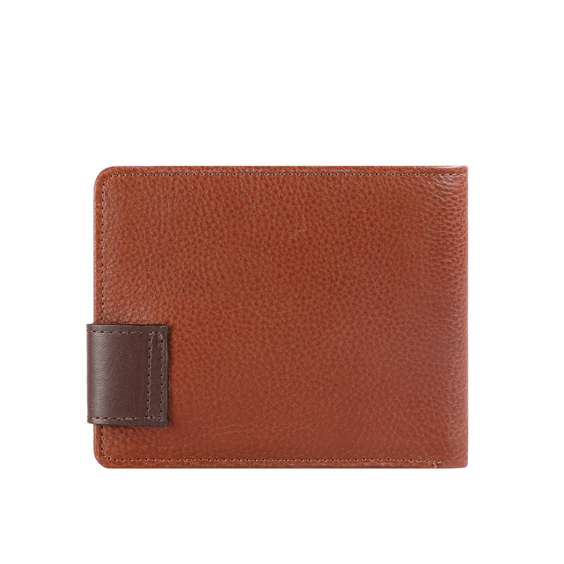 317-017  Tan Leather Bi-Fold Wallet - Image 5