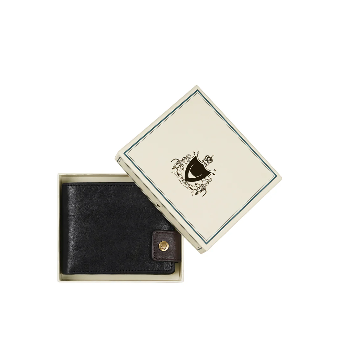 317-103 Tf  Black Leather Bi-Fold Wallet - Image 10