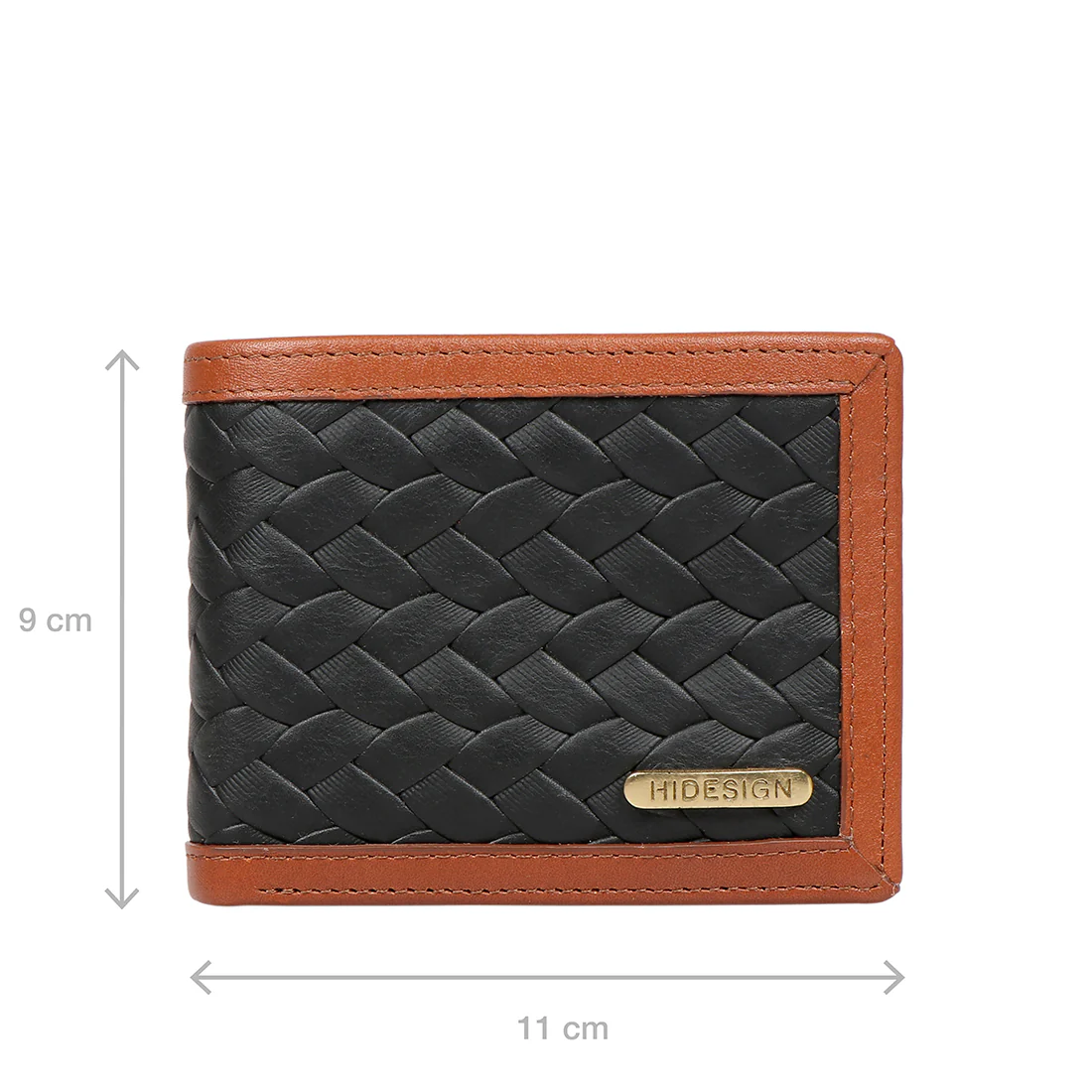 343-2020  Sb Black Leather Bi-Fold Wallet - Image 4