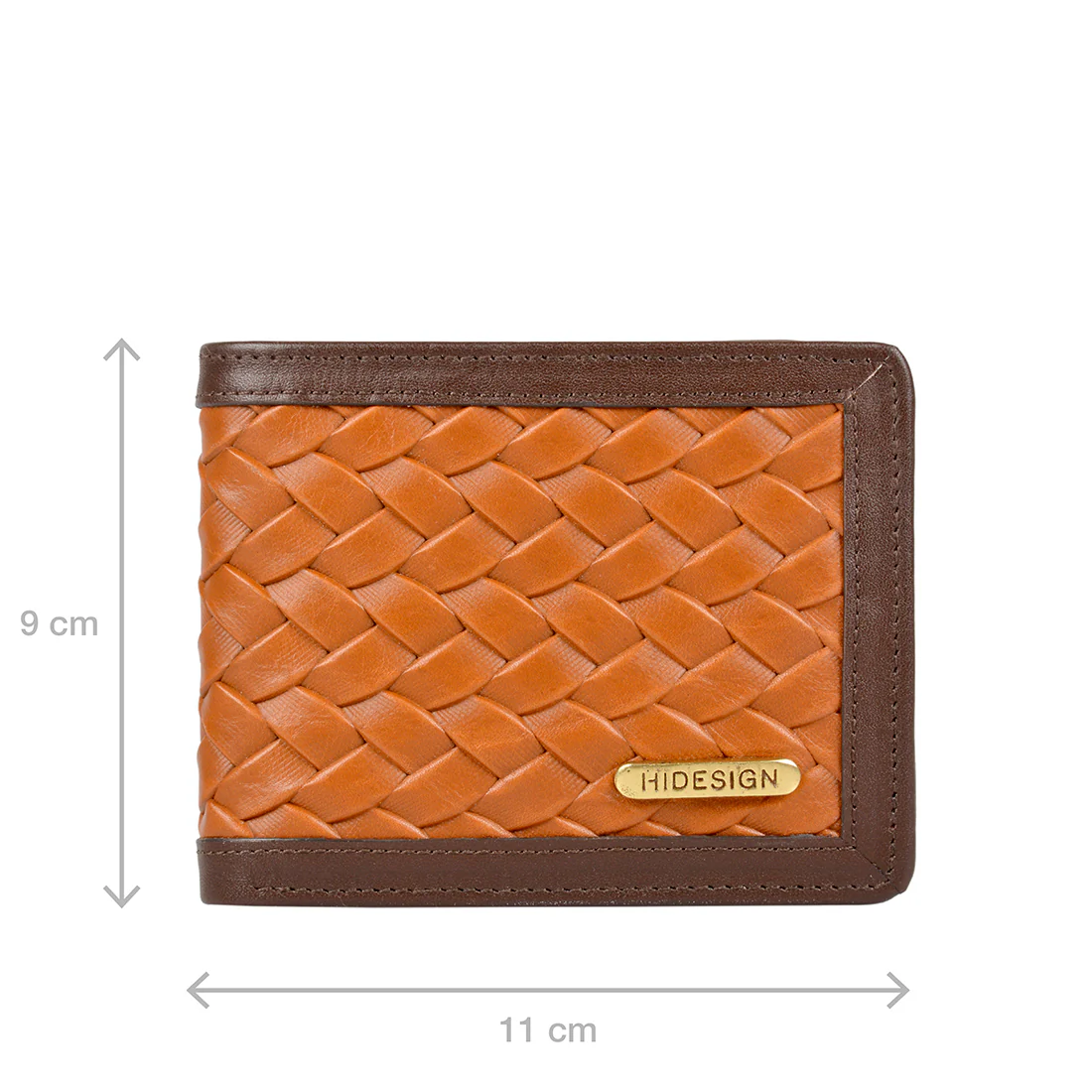343-2020 Sb Brown Leather Bi-Fold Wallet - Image 4