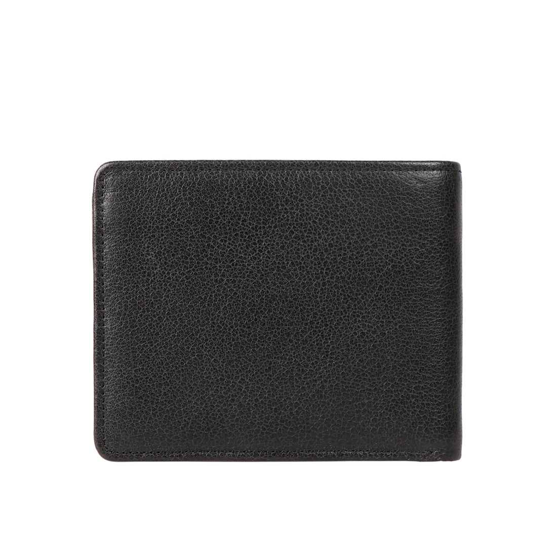 344-017  Black Leather Bi-Fold Wallet - Image 5