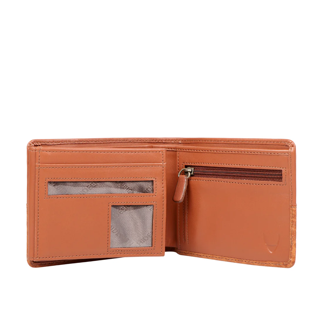 363-L103  Tan Leather Bi-Fold Wallet - Image 2