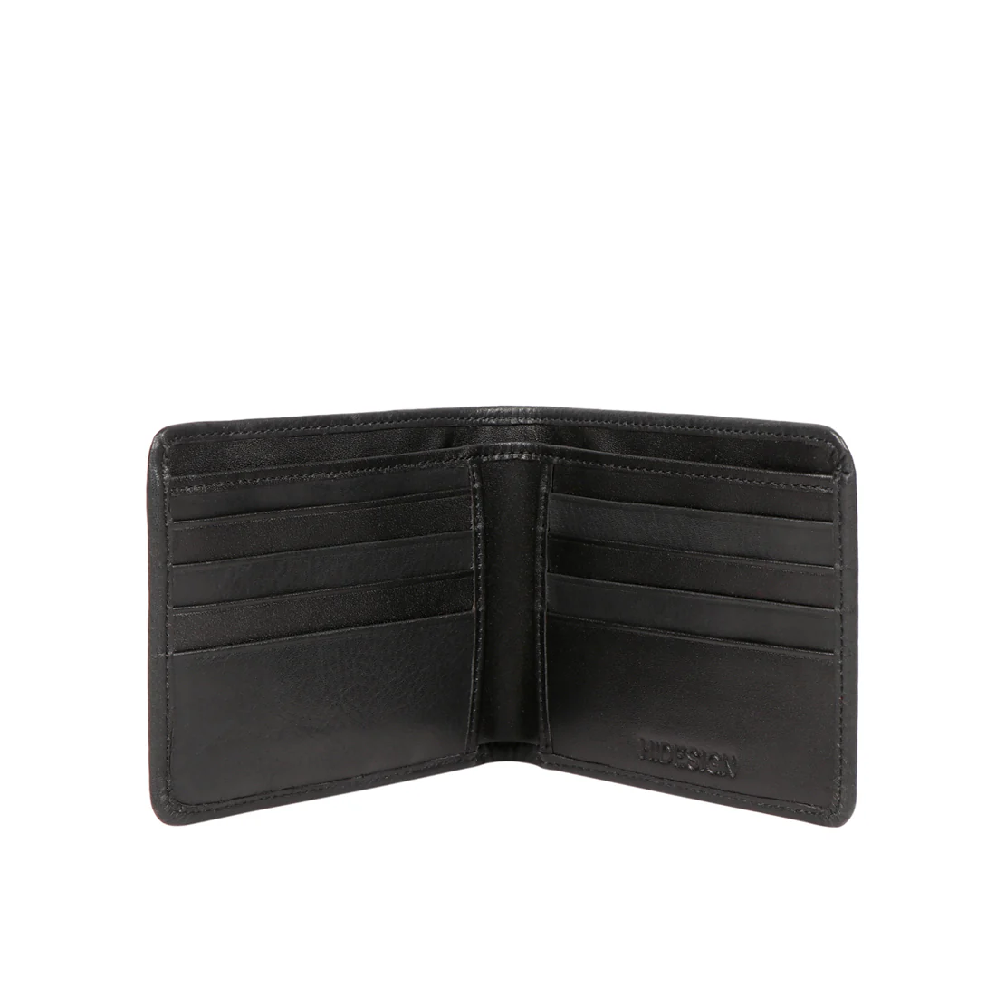 366-017  Brown Leather Bi-Fold Wallet - Image 3