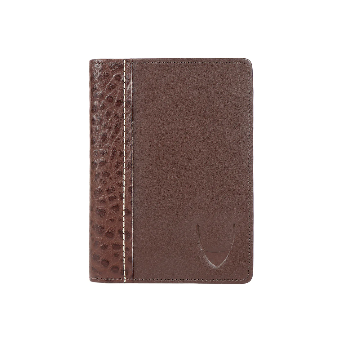 377-255 Ph Sb Brown Leather Passport Holder