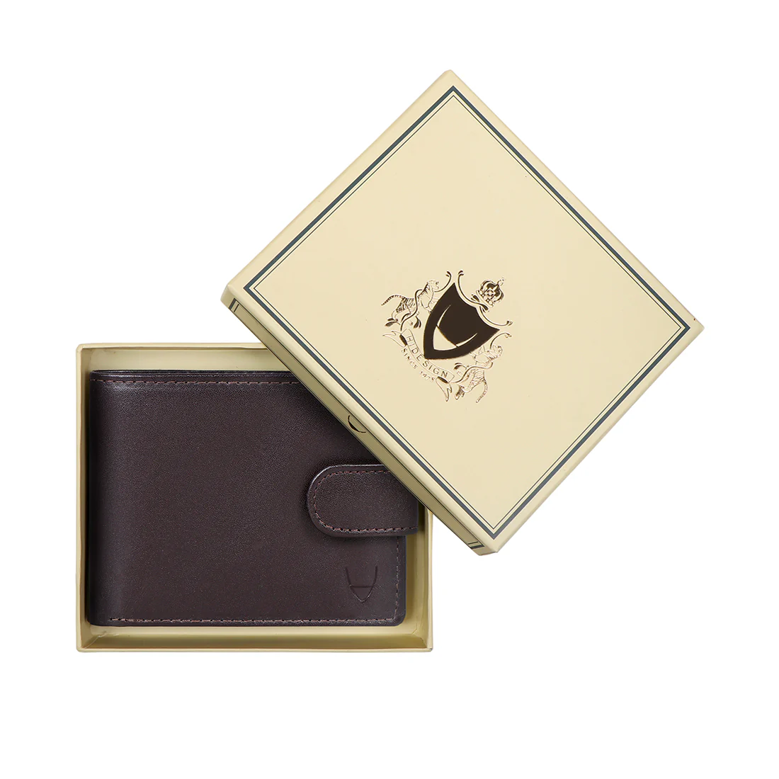38 Brown Leather Bi-Fold Wallet - Image 7