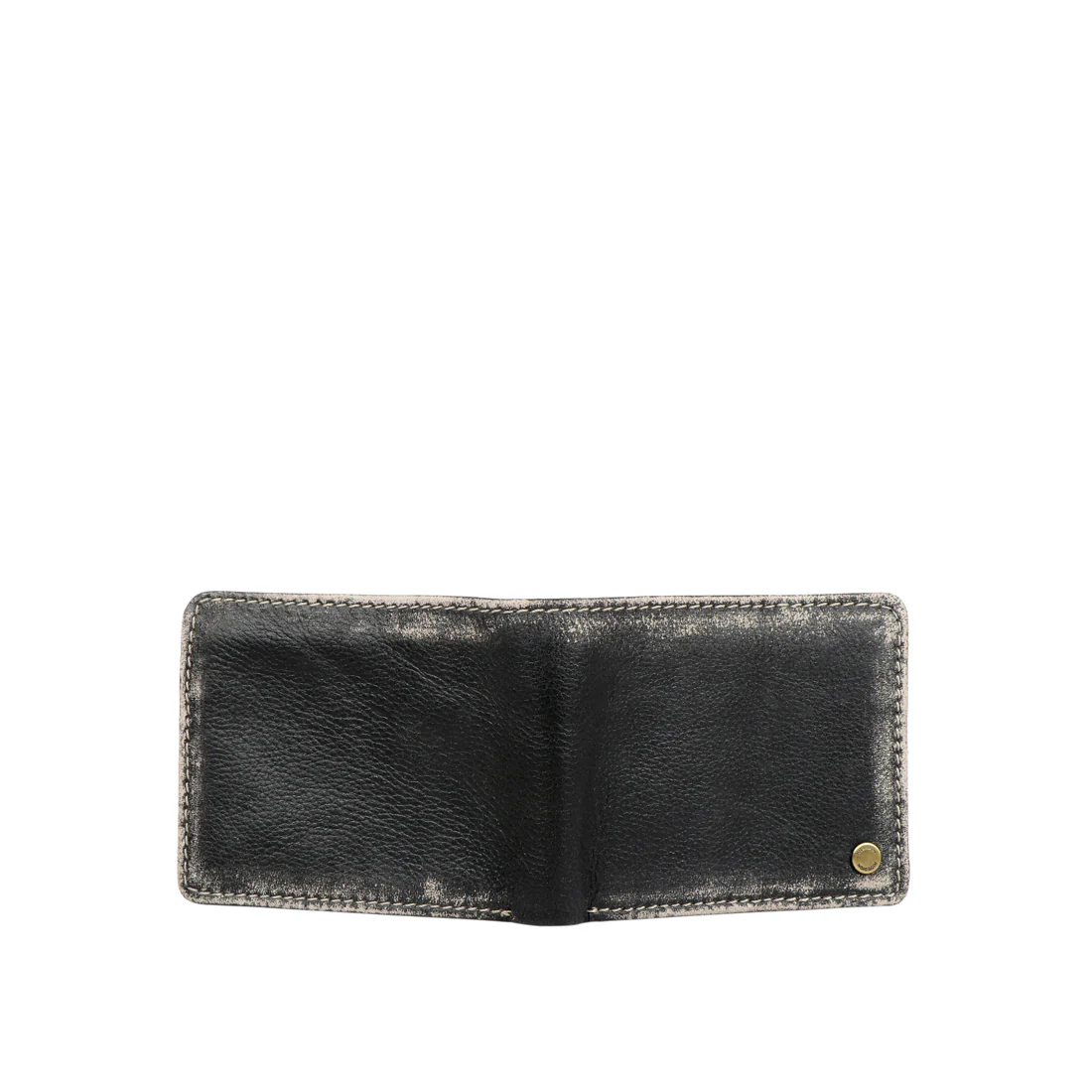 381-Asw004 Black Leather Bi-Fold Wallet - Image 7