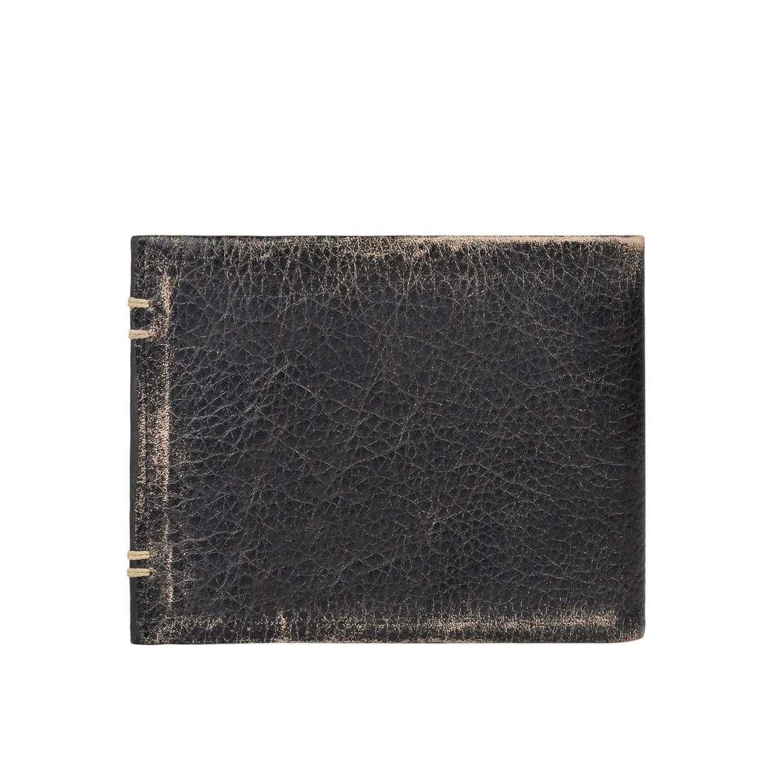 383-017 Black Leather Bi-Fold Wallet - Image 3