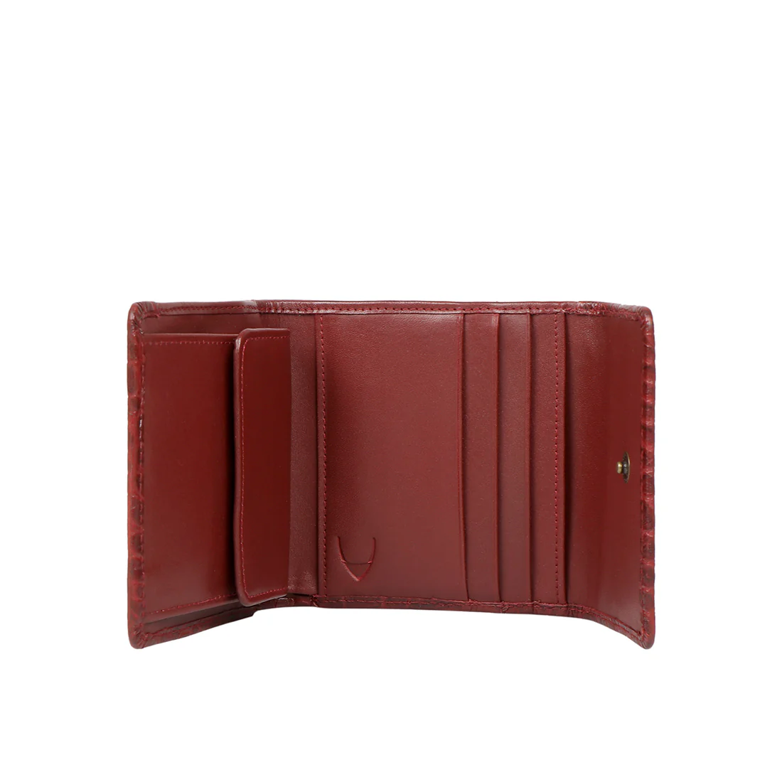 523 Marsala Leather Trifold Wallet - Image 4