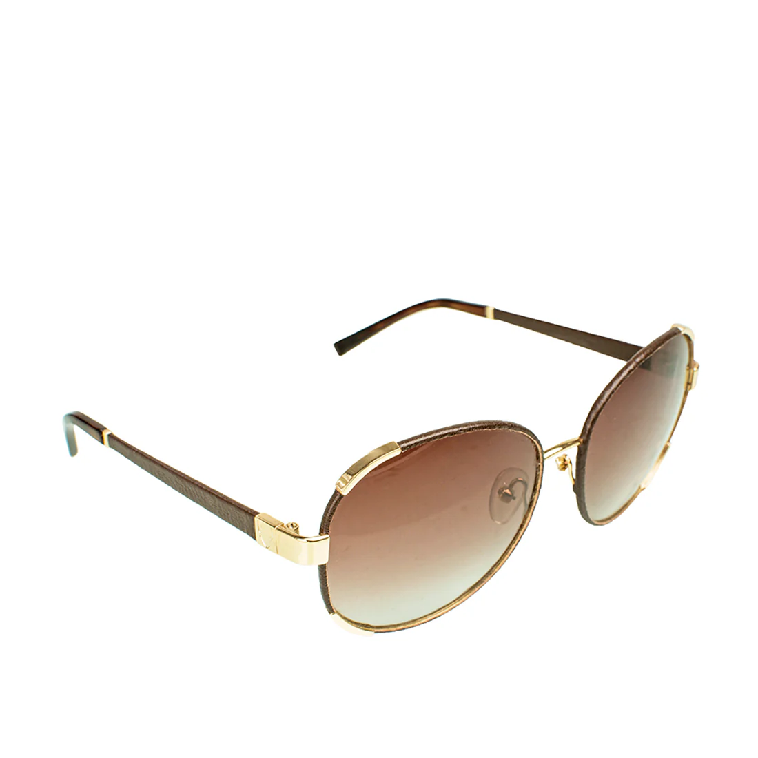 Acapulco Women's Brown Round Sunglasses - Image 2