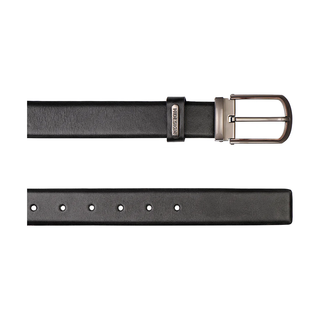 Adison 02 Men's Black Non Reversible Leather Belt - Image 3