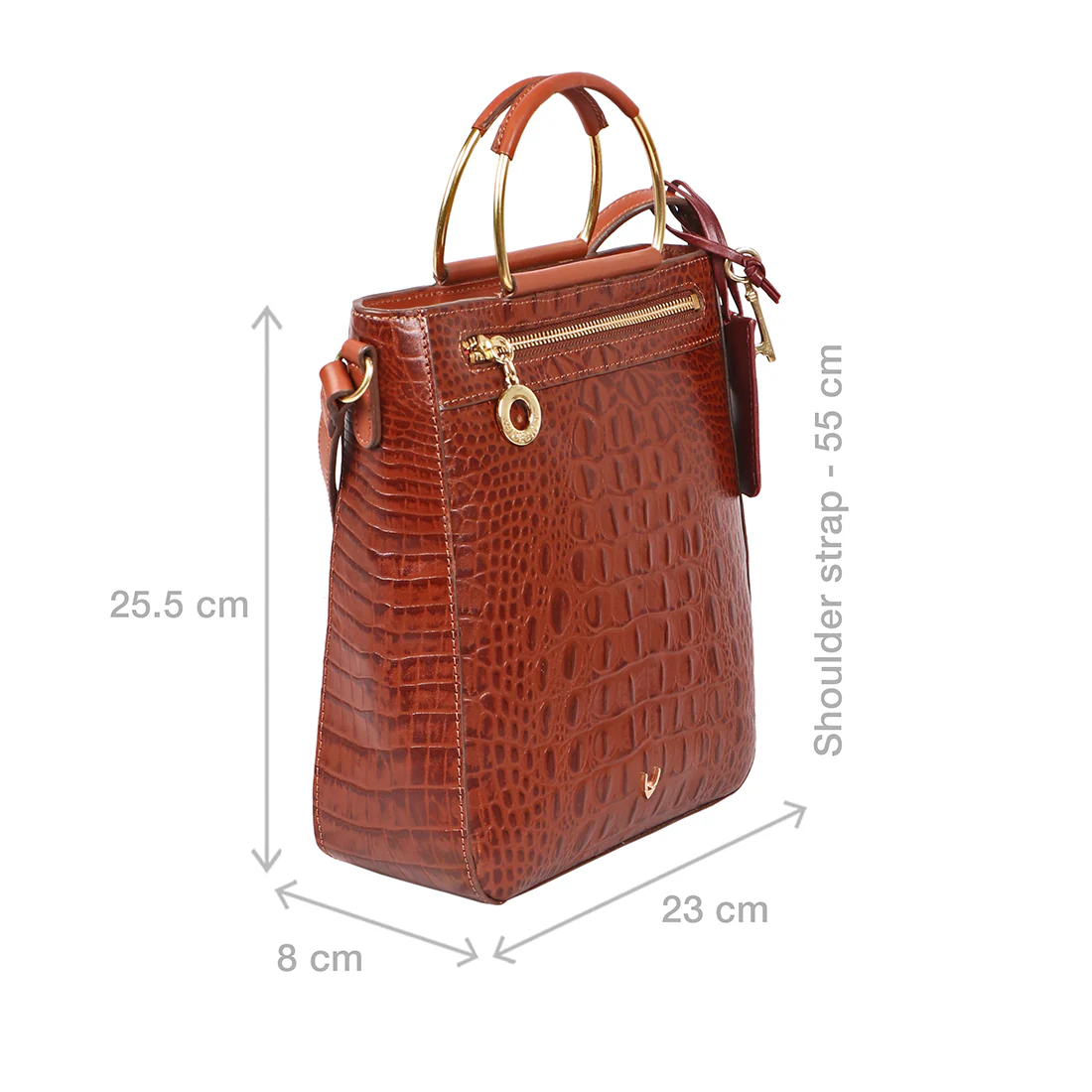 Affair 01 Tan Leather Satchel - Image 3