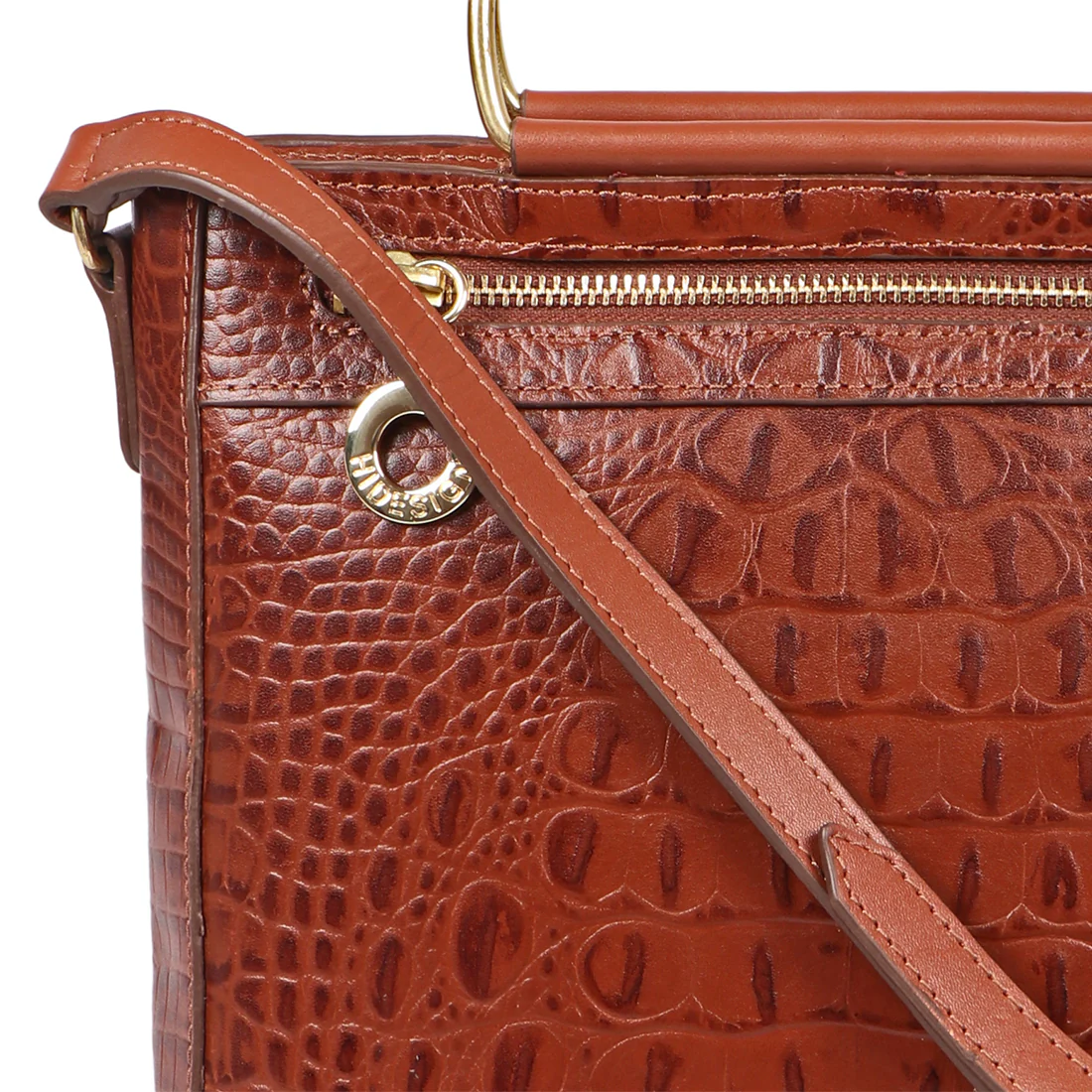 Affair 01 Tan Leather Satchel - Image 5