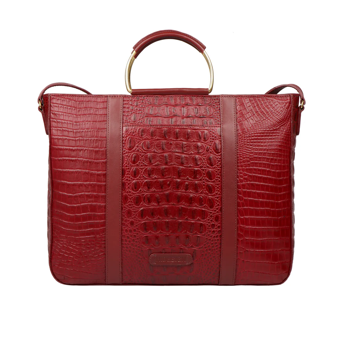 Affair 03 Marsala Leather Laptop Bag - Image 4