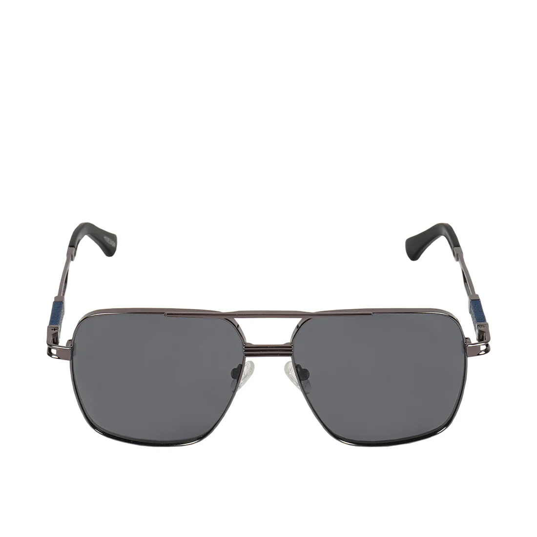 Ajax Men's Grey Aviator Sunglasses - Image 4