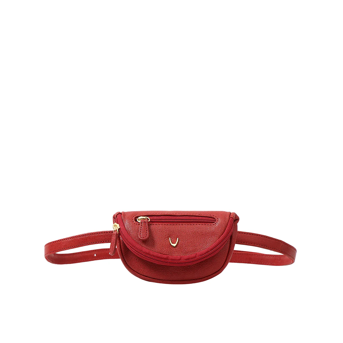 Akasaka 05 Red Leather Belt Bag - Image 2