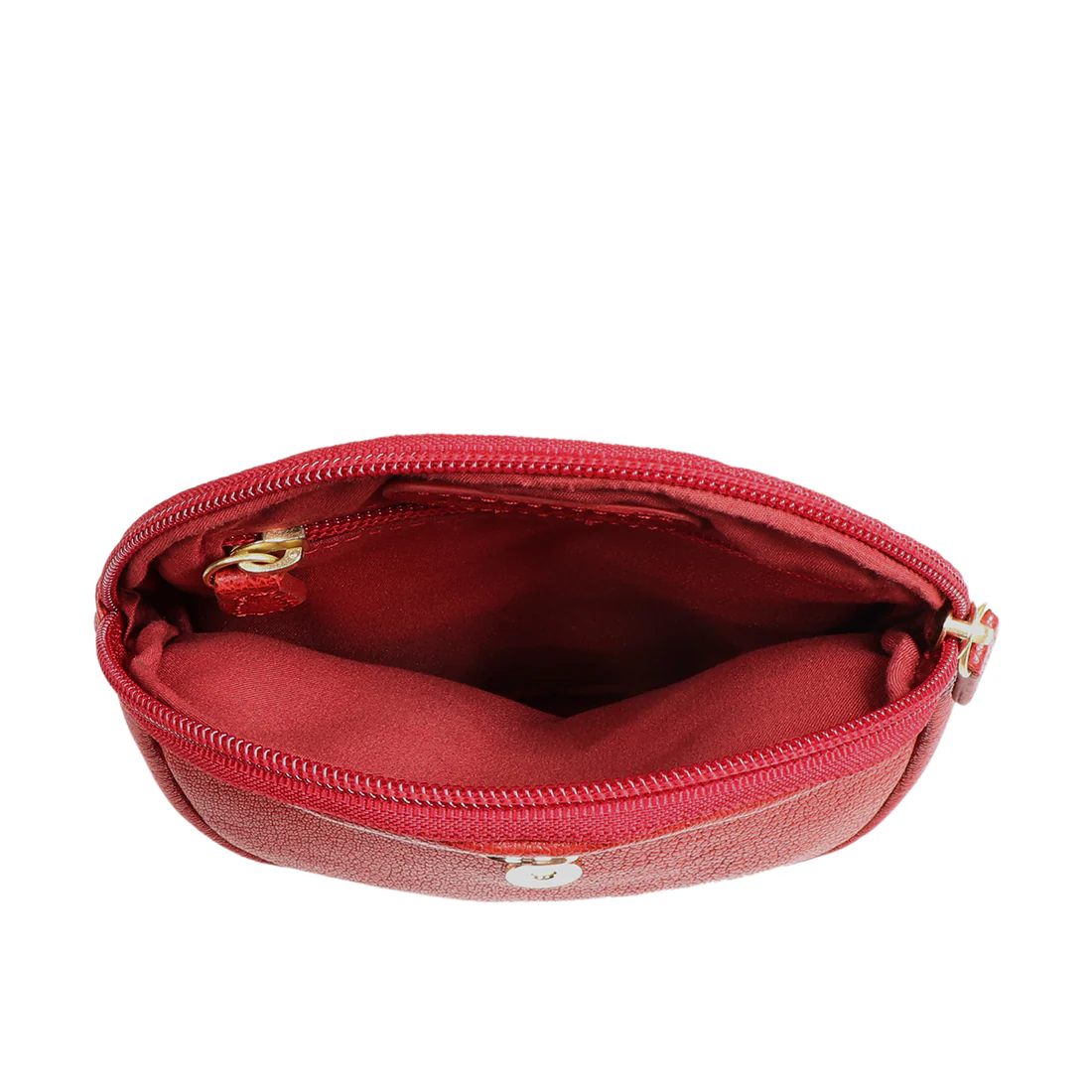 Akasaka 05 Red Leather Belt Bag - Image 6