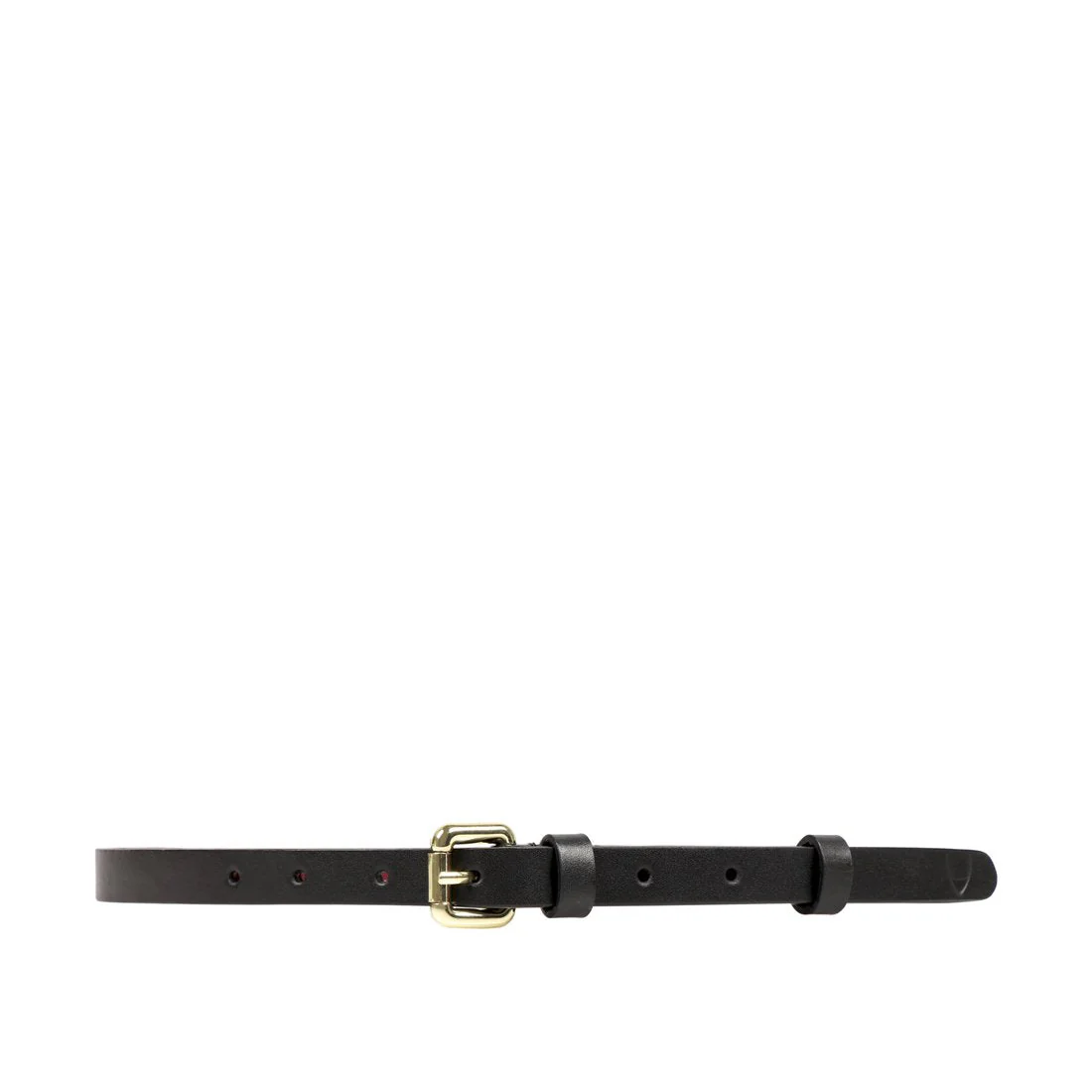 Akira Women's Black Non Reversible Leather Belt - Image 3