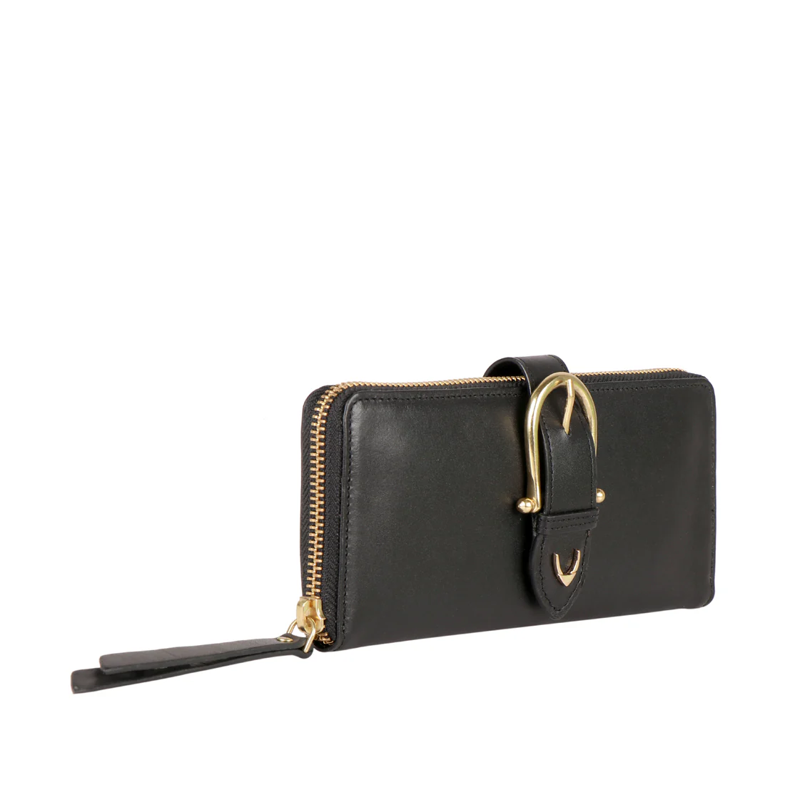 Al Capone W2 Black Leather Zip Around Wallet - Image 3