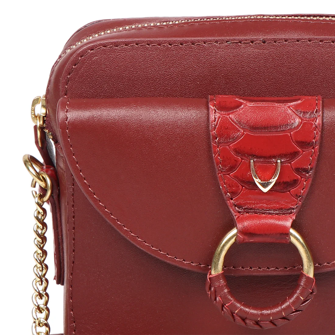 Alanis 01 Default Title Leather Sling Bag - Image 5