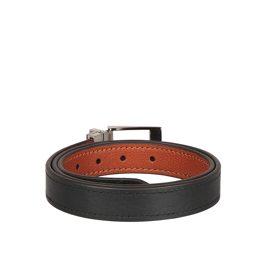 Aldo 03 Men's Tan Reversible Leather Belt - Image 4
