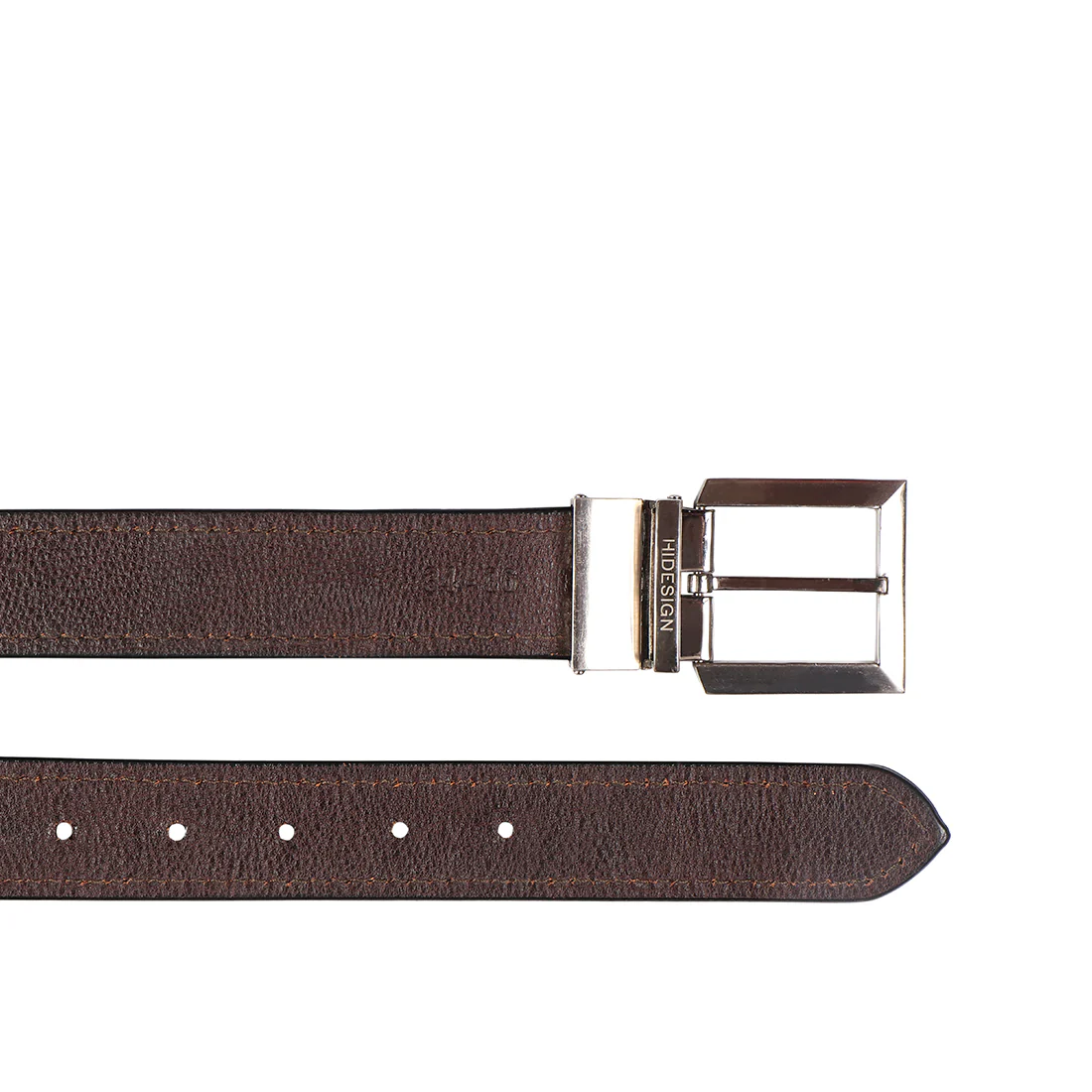 Aldo Men's Brown Reversible Leather Belt - Image 6