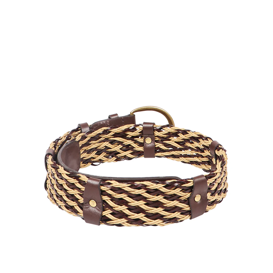 Alessa 01 Women's Brown Non Reversible Leather Belt - Image 2