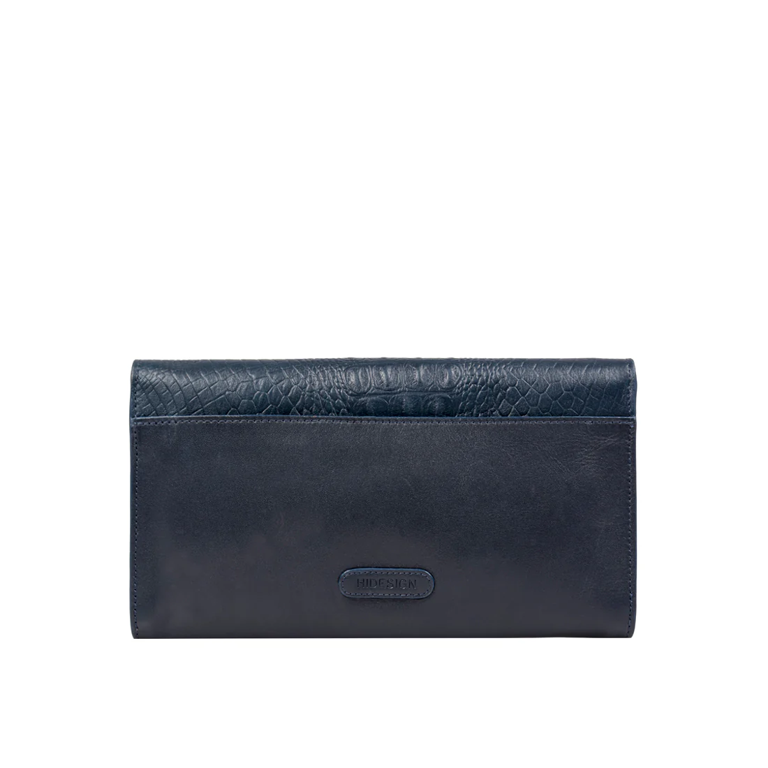 Alive W1  Blue Leather Clutch Wallet - Image 3