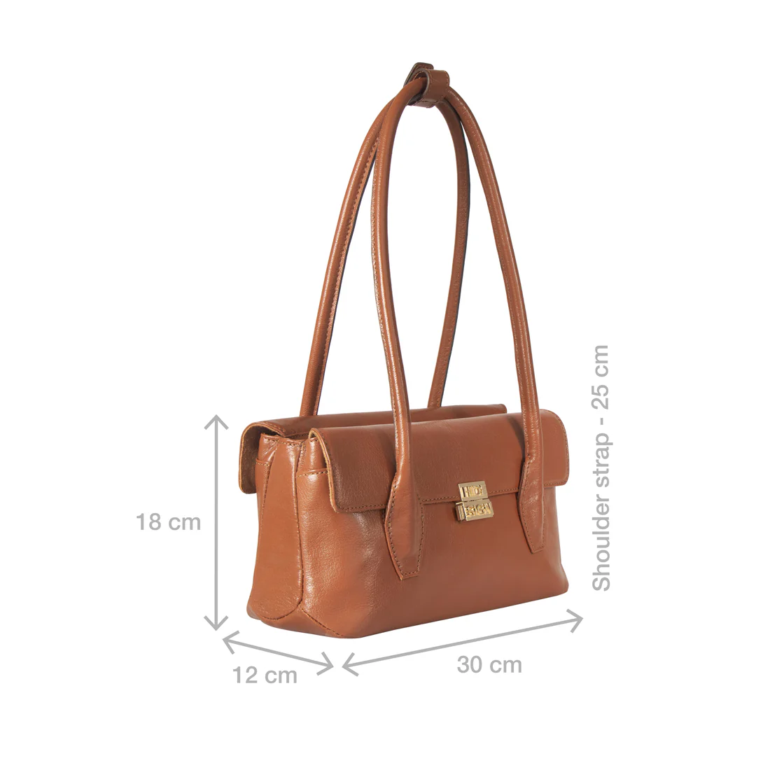 Alps 03 Tan Leather Shoulder Bag - Image 4